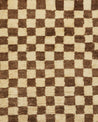 Vintage Checkered Moroccan Beni Ourain Rug No. M0091