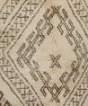 Vintage Moroccan Beni Ourain Rug No. M0159