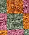 Checkered Moroccan Beni Ourain rug No. M0191