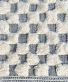 Checkered Moroccan Beni Ourain Rug No. M0193